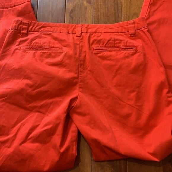 Khakis by Gap Straight Leg red orange skinny - Picture 8 of 11